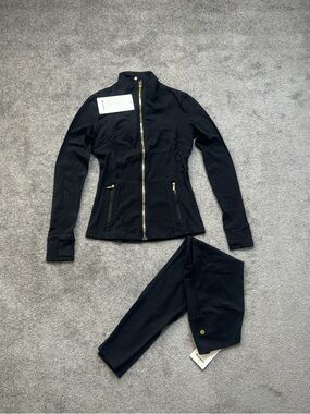 Lululemon Black Set Size 6